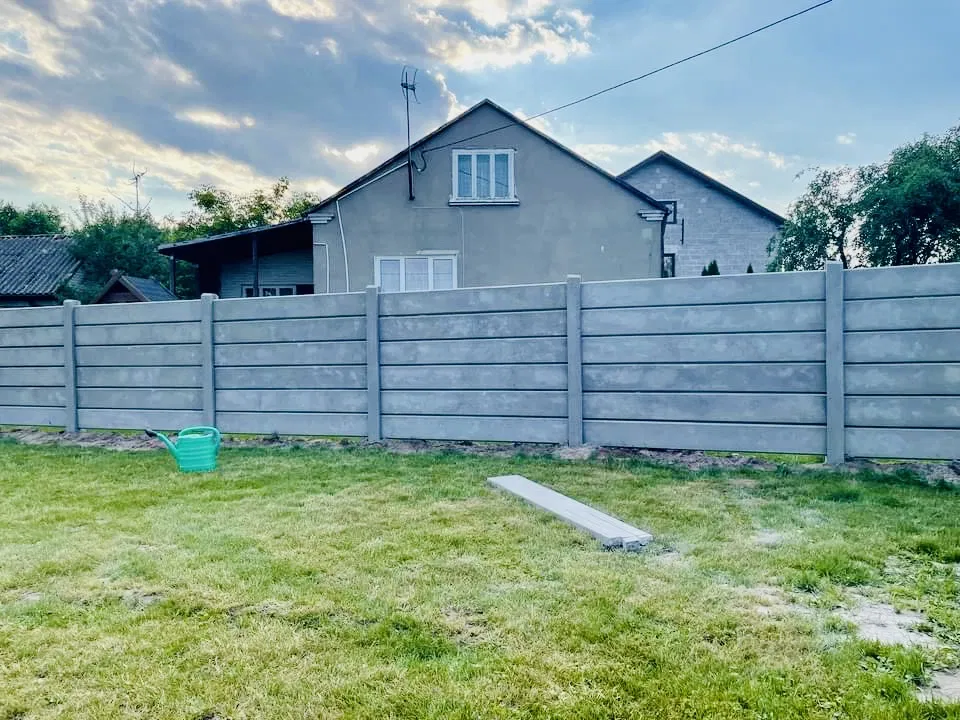 Ogrodzenie prefabrykowane betonowe - przykład 1
