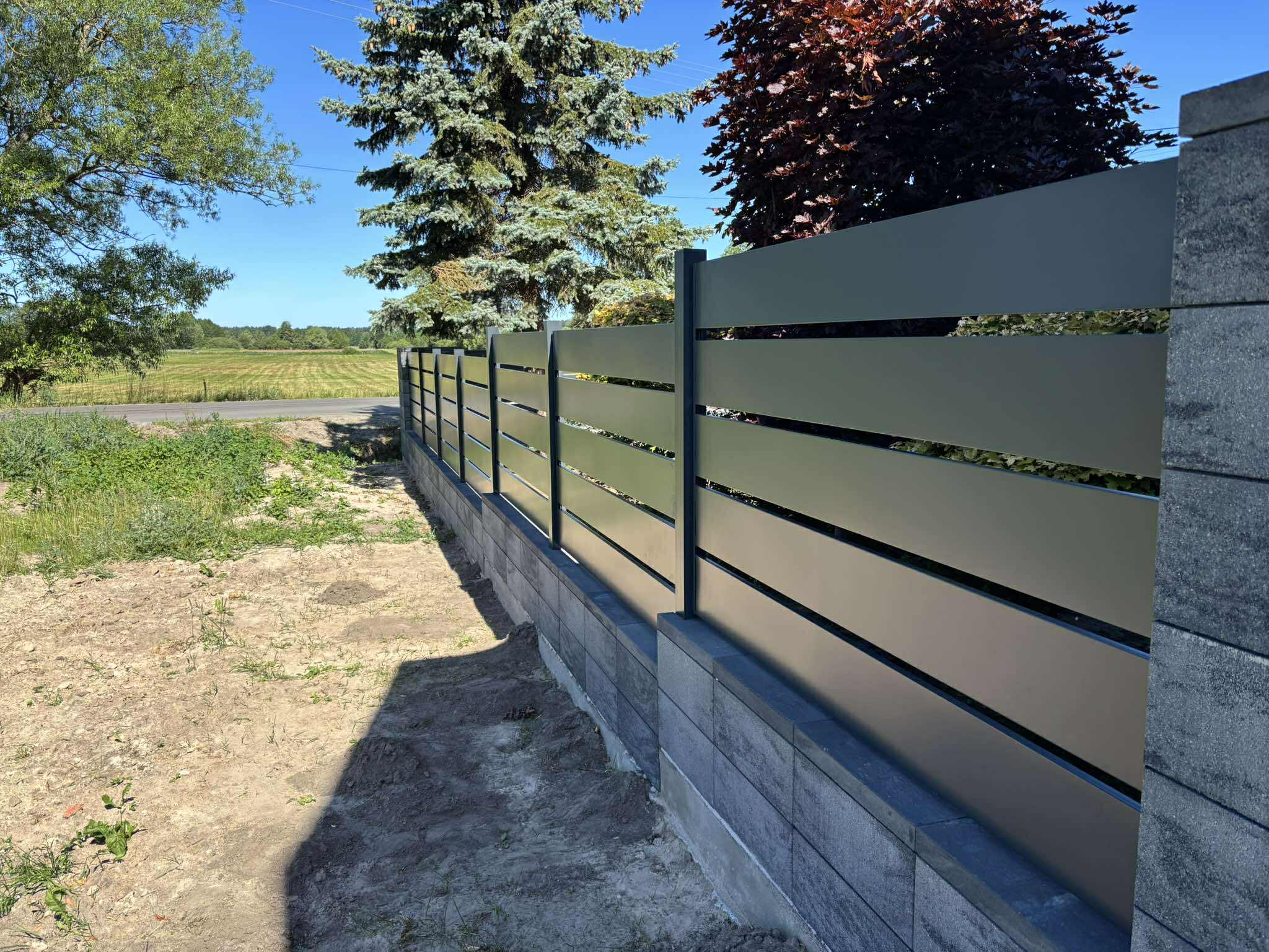 Ogrodzenie panelowe - przykład 3